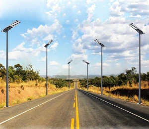 150w 200w 250w 300w All-In-One Solar Street Light for Projects Convenient and Efficient Lighting Solution