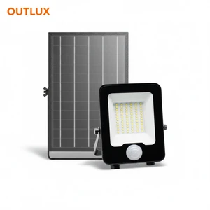 Solar Floodlights 10W 20W 50W Small Outdoor Waterproof Rural Home Courtyard Solar Rechargeable LED Lighting Solar Floodlights