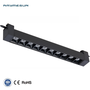 16W 20W 30W 40W Focus Lamp Retail Spot Lighting Fixtures Surface Mounted Spotlights Linear Track Light Rail COB LED Track Light