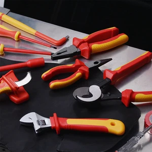 CAMPEGGI VDE High-Voltage Resistant 1000V Insulated Electrician's Combination Set Chrome Vanadium Steel 1/2 Drive Hand Tools 1