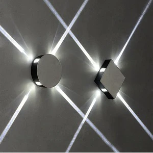 Kontak Indoor 4 Way Narrow Beam Lights Round Spot Lamp Led Wall Light