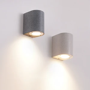 Designers Creative Cement Terrazzo Lamps Nordic Simple Modern Bedroom Bedside Minimalist Decorative Wall Lamp