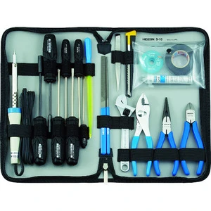 HOZAN S-10 Handheld Multifunctional Electrician Tool Set 21pcs with Cutter DIY Soft Case Included