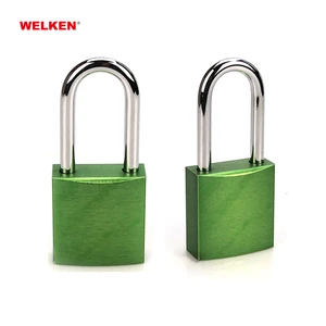 Unique Design 8 Colors 38mm Shackle Spark-proof Aluminum Safety Padlock