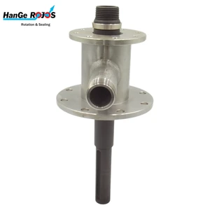 Customized DN25B.KY 304 Stainless Steel Water Rotary Joint Flange Connection High-Pressure 300 Bar Jaw-Jaw Type Polished Swivels