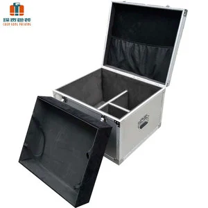 Manufacturer Direct Customized Size Color Strong Portable Chrome Plated Outdoor Alloy Aluminum ABS Foam Packed Custom Tool Box