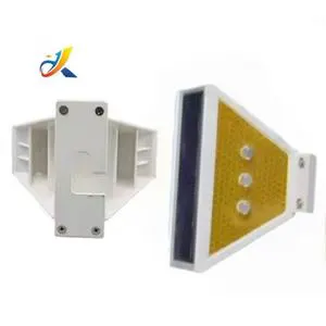 Solar Synchronous Flash Contour Marker LED Guardrail Warning LightsTraffic Signal for Highways Induction Lights