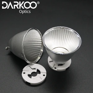 45MM Painted Electroplated Conical Lampshade Downlight Plastic Led Spotlight Lamp Reflector Led Light Cup