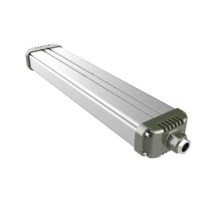 High Lumens Explosion Proof IP66 Waterproof Outdoor Lighting 60W SMD LED Linear Light EX d IIC T6 ATEX Certified 5-Year Warranty