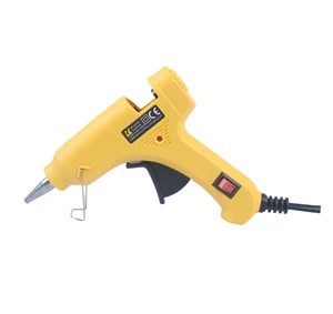10W Mini Electric Adjustable Temperature Industrial Grade Silicone Hot Glue Gun Plastic Hot Melt Silicone Gun