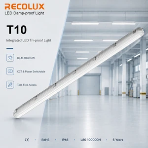 Multi-Function LED Tri-Proof Light With Sensor EM 3H DALI 2.0 Luminaire for Industrial Projects