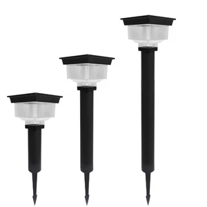 Waterproof IP67 LED Solar Garden Lights with Battery Smart Control & Dimmable for Outdoor Park & Street Use