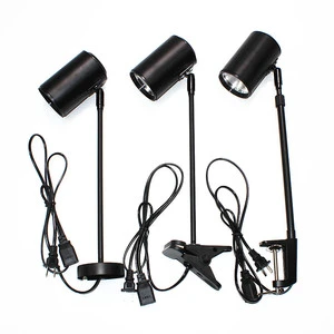 LED Exhibition Light Long Arm Clip Hanging Booth Back Wall Long Rod LED Telescopic Spot Light Exhibition Lighting