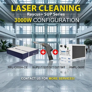 Automated Laser Welding System 3-in-1 Combo - Raycus Fiber Laser + Welding Head +Control