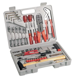 Auto Repair Tool Set CRV Material with Storage Case 100-Piece Multifunctional Tool Kit for Office College Repairs