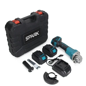 Electric Lithium Battery Meule Cordless Brushless Mini 21V 500W Angle Grinder Machine 110MM 150MM