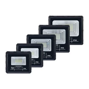 Super Bright LED Solar Flood Light IP65 Waterproof ABS RoHS Certified 6000K Daylight Garden Security Outdoor Remote