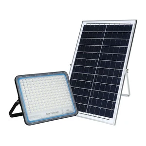 High Lumen IP67 Waterproof LED Solar Flood Light with Motion Sensor for Outdoor Use IP65 Rating