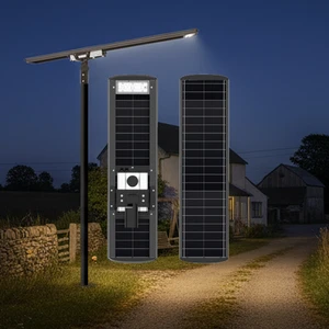 Road Construction Factory Lighting Solar Street Light IP65 Garden Courtyard Entrance Door Outdoor LED Solar Street Light