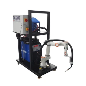 Industrial 6-Axis Robotic MIG Welder GMAW Automatic Welding Machine Steel Multi-Material Welding Solution Metal Parts FR5 Motor