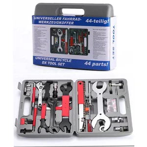 44pcs Bike Repair Tools Universal Bicycle Tool Kit Bicycle Repair Tool Box