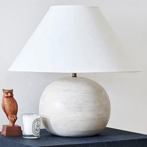 New Design Decorative Wood Table Lamp for Bedroom Desk Light