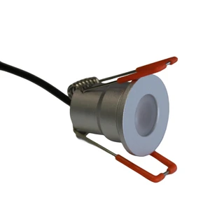 Recessed Spotlight Dimmable IP65 Waterproof 12V 3W Mini LED Downlight for Patio with 5m Cable