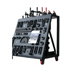 MIG/TIG Welding Trolley: Tool Panel & Bottom Storage for Supports