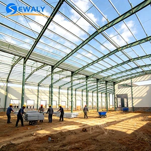 Sewaly Low Cost Prefabricated Steel Structure Warehouse Poultry Shed Construction House Light