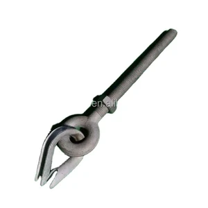 Factory Price Hot Dip Galvanized Stay Rod Customized Eye Bolt With Thimble