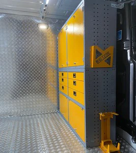 OEM Professional Van Workshop Shelving System Modular Storage Solution Easily Assembled Knock-down Structure for All Vehicles