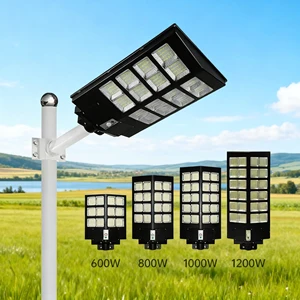 600W 800W 1000W 1200W Solar Street Light All in One Led Solar Street Light Outdoor IP65 Waterproof For Road Garden Lighting
