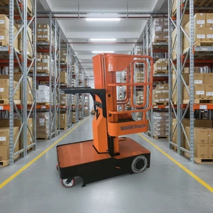 3m 4m Battery-Powered Mobile Stock Picker For Warehouse Use