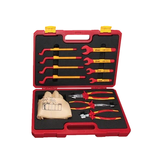 Multi Functional 12Pcs Insulated Electrician Tool Set
