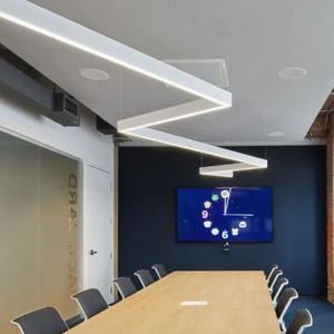 5 Years Warranty Aluminum Office smart dimming Linear Lighting Suspended led Linear Lights