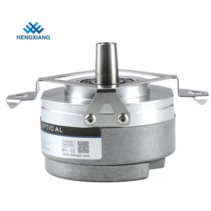 HENGXIANG ST58 Sincos Elevator Encoder Integral Bearing Tapered Shaft 1:10 9.25mm Plug Connector 14-pin Resolution 1024-2500ppr