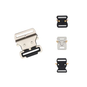 2026 Factory Price High Precision Side Release Buckle Precision Custom Belt Buckles logo Metal Zinc Side Release Buckle