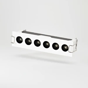 Recessed and Adjustable LED Linear Light 6W 12W 24W 3LEDS 6LEDS 12LEDS