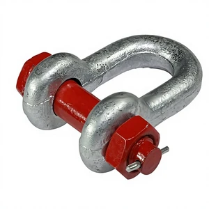 Lifting Galvanized Carbon Steel Bolt Type Chain Shackle