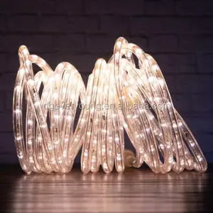 Waterproof IP 65 Outdoor Led Lights Rope for Decoration LED Rope Lighting 11.5mm 13mm Horizontal 1 Meter Cutting