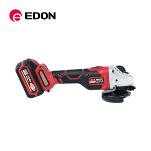 EDON Penggiling Sudut Cina High Quality 100-125Mm Power Tools Brushless Cordless Electric Lithium Angle Grinder