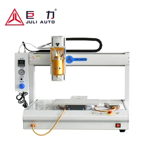 500*500 Desktop Automatic 30ML Hot Melt Glue Dispensing Robot Machine