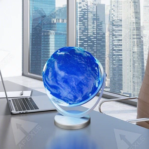 Waterproof 30cm P2.5 LED Sphere with 3D Motif Light for Retail Store Elevator Shopping Mall Indoor/Outdoor Decorations Halloween