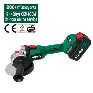 20V Cordless Angle Grinder Power Tool Multi-Function Lithium Battery Industrial Electric Angle Grinder for Cutting Grinding
