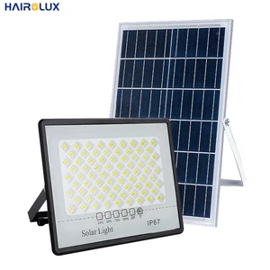 Hot Sale Wholesale IP67 Waterproof 60W 100W 200W 300W 400W 500W 800W ABS Glass Floodlight SMD Outdoor Home LED Solar Flood Light