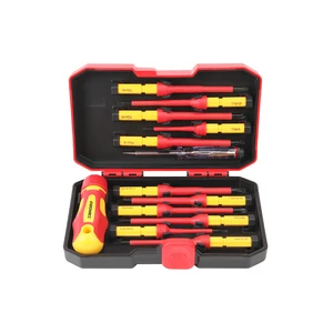 KAFUWELL SS24227A Vde Insulated Tool Set Multifunctional Electrician Pliers Insulated Screwdriver Combination Tool Set