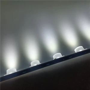 SMD3030 Aluminum Edge LED Light Bar DC12V 24V 3000K 4000K 6000K Dimmable Side Lighting LED Strip for Double Sided Light Box
