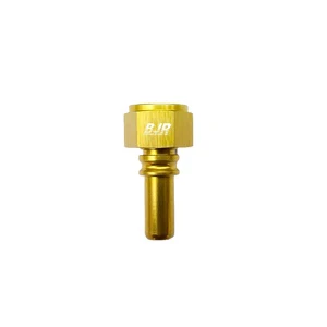 BJR Performance Parts AN6 AN8 AN10 AN12 Aluminum Quick Release Fittings Female Golden Quick Connect Adapter for Fuel System