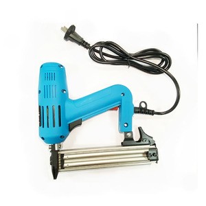 Industrial DIY 2-in-1 Electric Staple Gun F30/422J Electronic Nail Gun Stapler for Brad U Type Nails Steel Material Battery
