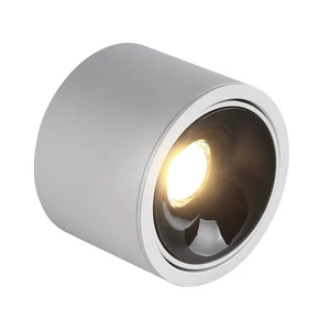 Slim Design Ultra-Thin Surface-Mounted LED Spotlight-IP44 Angle Adjustable No Drilling Needed Hill-Light Effect 10-Year Warranty
